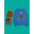 thumbnail image 3 of Image Conscious Bear And Penguin In Zen Long Sleeve Toddler -Jay Fleck Designs, Unisex Regular Fit, 3 of 4