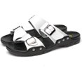 thumbnail image 1 of Xishao Zapatillas de Verano de Cuero Casual para Hombres Sandalias de Playa firmes Transpirables Antideslizantes Resistentes al Desgaste y Antideslizantes para Negocios Xishao ropa, 1 of 2