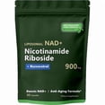 thumbnail image 1 of 2pc Suplemento dietético Liposoma NAD + Nicotinamida Ribósido (NR) + Resveratrol de Reus Research (900 mg/cápsula, 80 cápsulas), 1 of 1