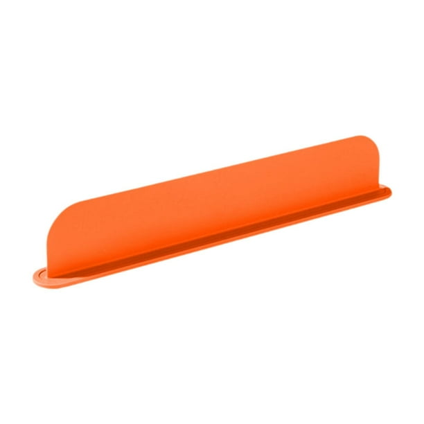 Protector contra salpicaduras para fregadero de cocina, separador de salpicaduras, tablero de barrera antisalpicaduras de agua premium Naranja