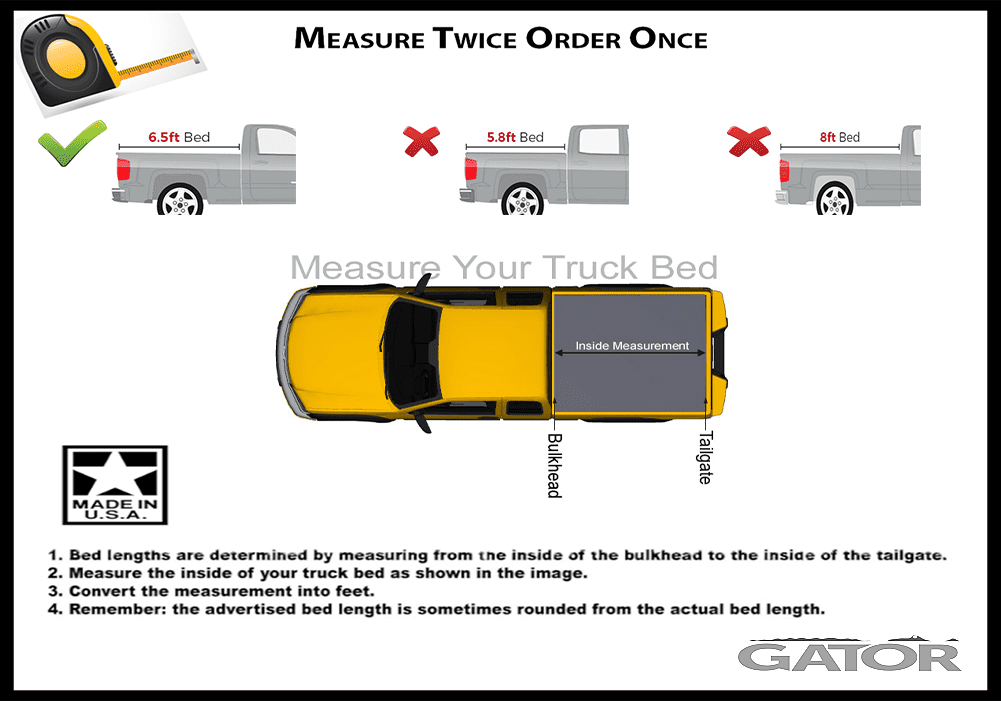 Gator Etx Tri Fold Fits 2014 2019 Toyota Tundra 6 5 Ft Bed W O Ts Only Tonneau Truck Bed Cover Made In The Usa 59407 Walmart Com Walmart Com