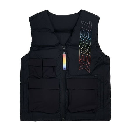KITH X ADIDAS TERREX Men's Reversible Down Vest, Black, Medium