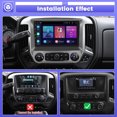 thumbnail image 2 of Stéréo de Voiture Android 11 10.1 Pouces pour Chevrolet Silverado, 2 of 7