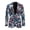 Butterfly Graffiti Print, variant on Solid Formal Dress Jacket for Business Prom, Polyester Soft Suit Jacket with With Lining