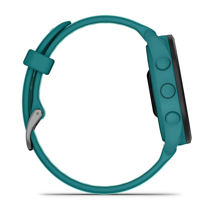 GARMIN, G010-N2863-32, Smartwatch, Forerunner 165 Music Running, GPS, WiFi, Turquoise/Aqua, 1 Each, 1, 1, 1