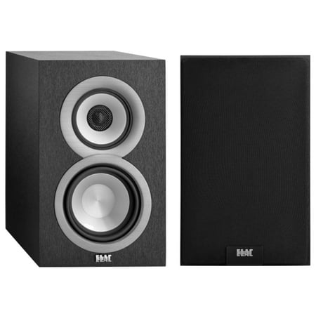 ELAUB51BK ELAC Uni-fi UB5 Bookshelf Speaker (Black, (Best Amp For Elac Ub5)