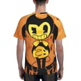 thumbnail image 5 of Unisex Bendy And The Ink Machine 3d Graphic Print Shirts For Mens Womens Casual Short Sleeve Tee Shirts Top, 5 of 7