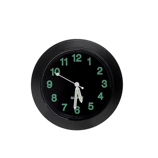 CARTTOU 1 Pcs Luminous Auto Gauge Clock Car Air Vent Mini Quartz Clock Watch Car Decor