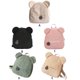 thumbnail image 4 of Qarigey Mochila de felpa con costuras cosidas a mano y cierre de cremallera para mayor durabilidad, bolso para padres e hijos, bolso para mujer Mochilas rosa, 4 of 6