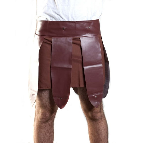 Roman Gladiator Adult Skirt Trojan Warrior Men Russell Crowe Maximus Costume