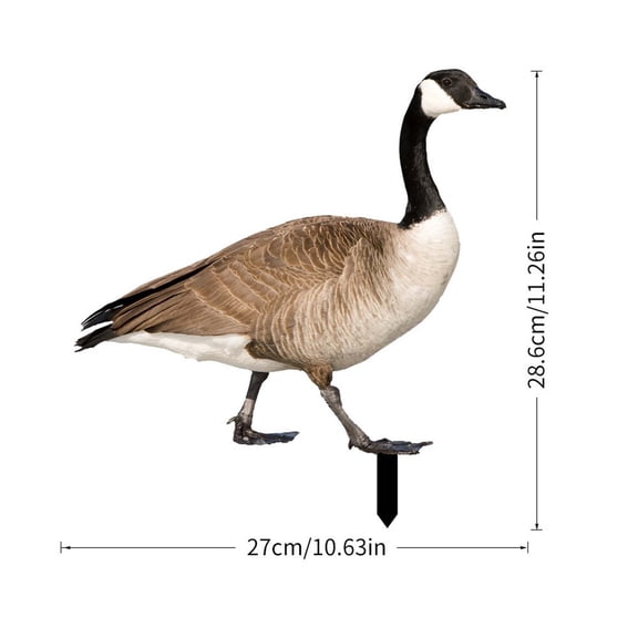 Farm Decor for Home Garden Statues, Acrylic Animal Silhouettes for Backyard, Lawn and Yard Decoration, Ducks Shape Outdoor Decor