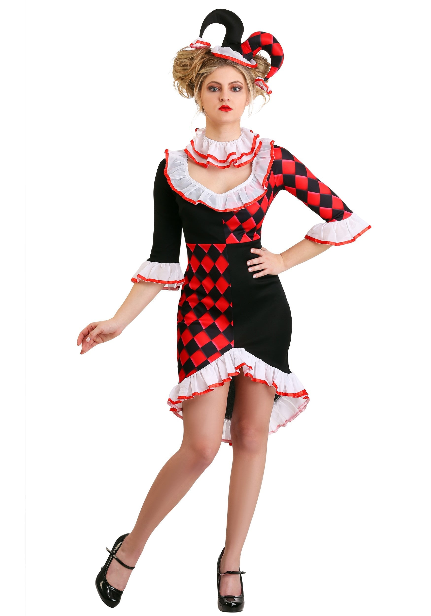 Haute Harlequin Women's Costume - Walmart.com - Walmart.com