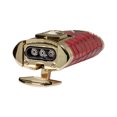 thumbnail image 3 of Rocky Patel Lighter Statesman Triple Torch -Gold & Red, 3 of 5