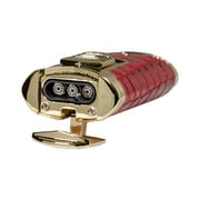 Rocky Patel Lighter Statesman Triple Torch -Gold & Red