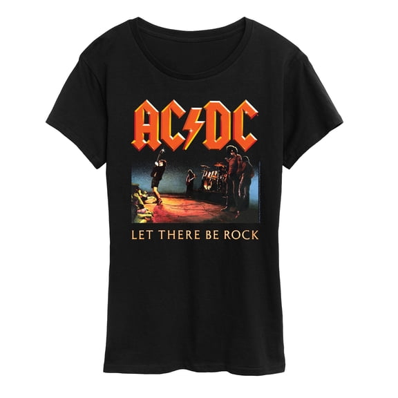 ACDC - Let There Be Rock - Women's Short Sleeve Graphic T-Shirt