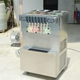 thumbnail image 4 of Kolice Commercial ETL Floor Standing 7 (4+3) Flavors Soft Serve Ice Cream Machine-Transperant Dispenser,Upper Tanks Coolated, 4 of 9