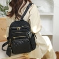 thumbnail image 2 of Stylago Laptop Backpack Purse for Women Work Travel Computer Bags College Students Fashion Quilted Daypack with Mini Pouch Black, 2 of 7