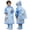 A33-Blue, variant on Kids Umbrella & Rain Coats Set For Toddler Boys And Girls Pink 10-12 Years
