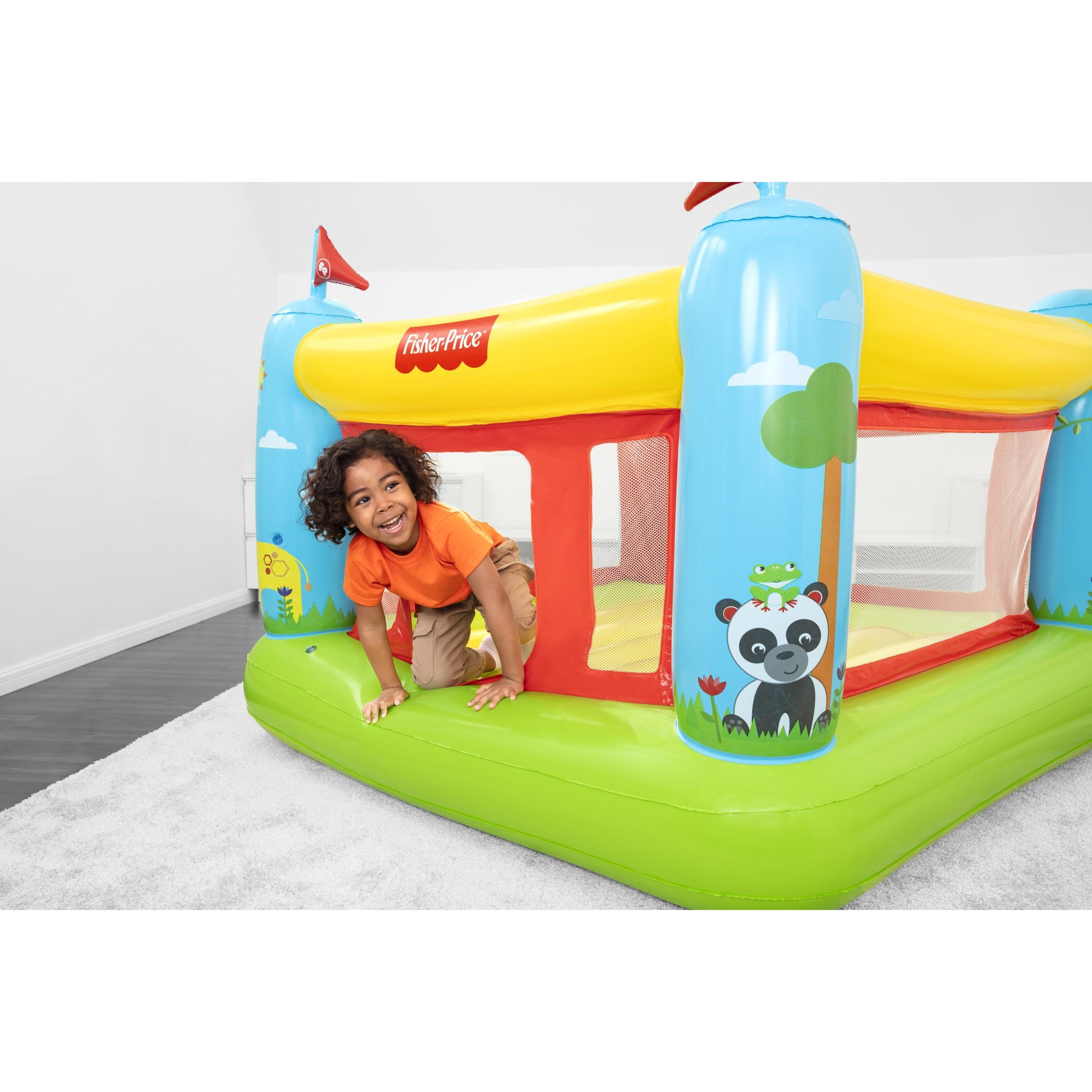 bestway fisher price bouncetastic bouncer