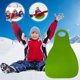 thumbnail image 5 of Trineo de nieve enrollable portátil para niños y adultos, plástico extra grueso, 25,6 x 17,7 pulgadas, mango ergonómico, uso en múltiples superficies, almacenamiento compacto, 5 of 5