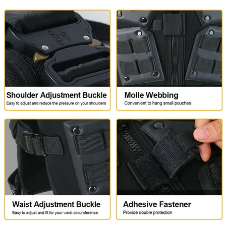 Waistcoat Vest Vest Adjustable Paintball Vest Airsoft Vest Paintball Laoshe Combatvest Adjustable Breathable Iuppa