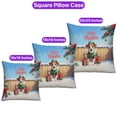 thumbnail image 3 of Merry Christmas Woofmas Xmas Noel Jack Russell Terrier Elf Candy Cane Snow Pillowcase Double Sided Parson Jack Dog Lover Pillow Case Covers - 13017, 3 of 3