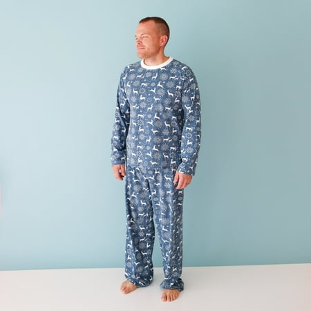 

Wanderlust Deer Mens Two Piece Pajamas