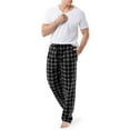 thumbnail image 6 of Fruit of the Loom Men's Plaid Fleece Pajama Pant 2-Pack, Sizes S-5XL, 6 of 13
