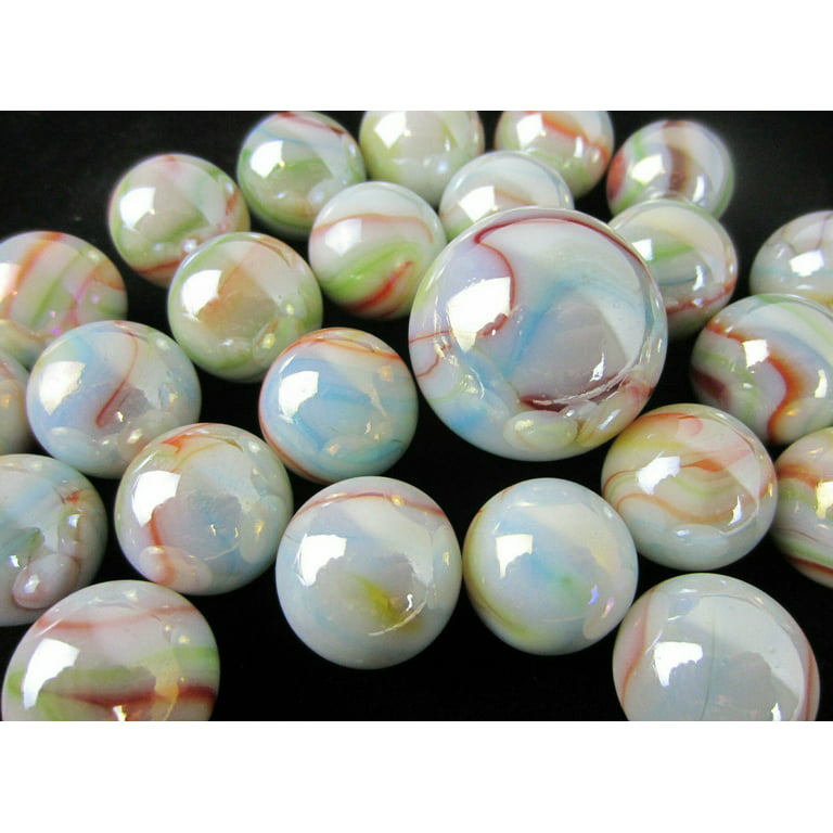 Yellow and Red Shooter  Glass marbles, Marble games, Marble