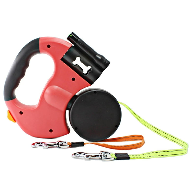Dual doggie retractable leash cheap