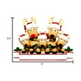 thumbnail image 6 of Ornaments by Elves Personalized Family of 5 Reindeer Christmas Ornament Cute Animal Xmas Decor 2024, 6 of 10