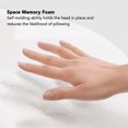 thumbnail image 4 of Beauty Eyelash Extension Neck Pillow, Grafted Eyelash Extension Pillow, Comfortable Memory Foam Grafted Eyelash Curve Pillow, with Makeup Pocket, for Lash Extensions Salon, 4 of 7