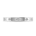 thumbnail image 3 of Diamond 1/20 ct tw Bar Ring in 10K White Gold, 3 of 4