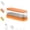 Orange, variant on Jewelry Cleaner Ultrasonic Machine | Electric Jewelry Ultrasonic Cleaner,Professional Multifunctional Vibration Wash Box for Glasses, Watches, Earrings, Necklaces, Bracelets, Dentures