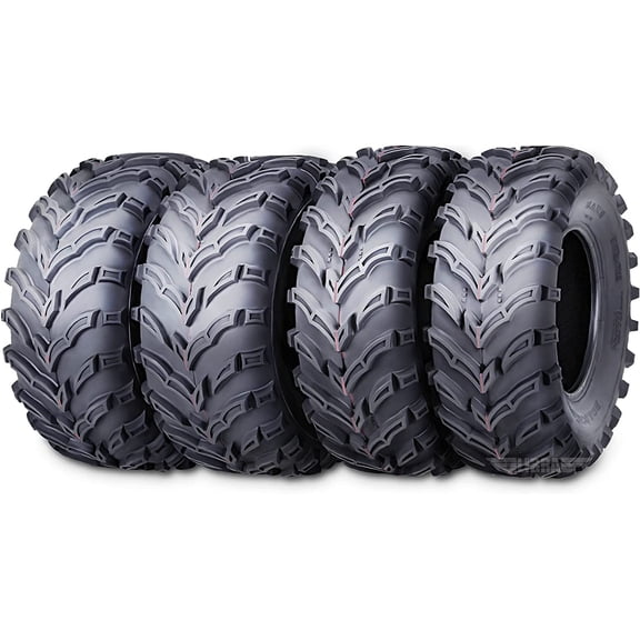 Set of 4 ATV/UTV Tires 26x9-12 26x9x12 Front 26x11-12 26x11x12 Rear 10275/276