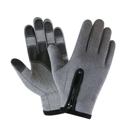 

WOXINDA Gloves Glove Polyester Coldness Proof Thickened Outdoor Men Woman