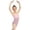 Pink, variant on Girls Kids Ballet Leotard Round Neck Color Block Tank for Dance & Gymnastics