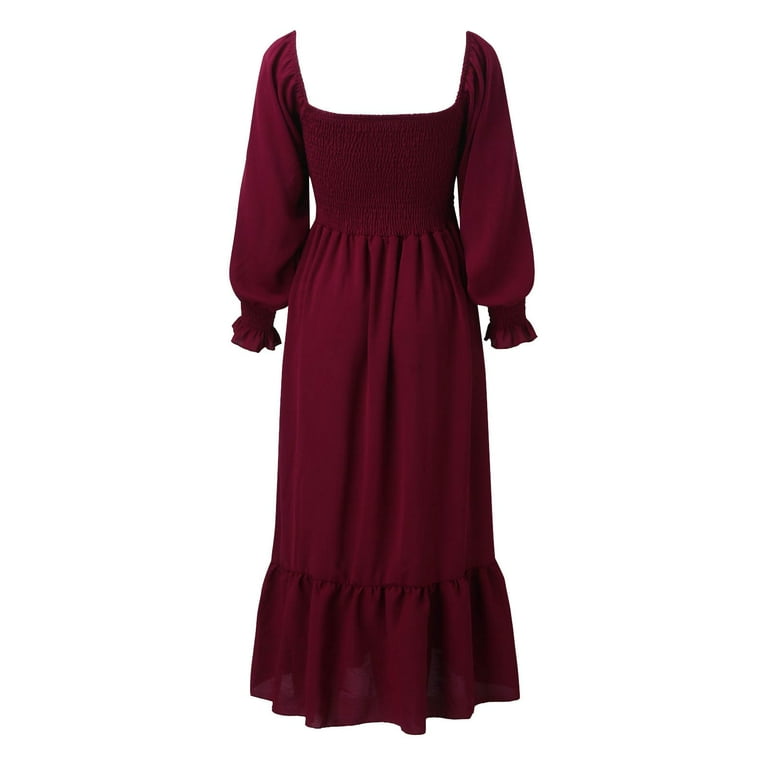 green emerald velvet dress 20 Stunning Daytime Dresses That Will Dominate Your Fall Wardrobe main image 0