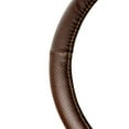 thumbnail image 2 of Brown Leather Steering Wheel Cover for Cars, 2 of 3