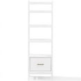 thumbnail image 3 of Allora 25" 4 Shelf Ladder Bookcase in White, 3 of 7