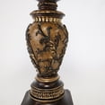 thumbnail image 5 of Set of 2 - 19"H Carved Traditional Accent Table Lamp Bedside Lamps Set (Dark Goldenrod), 5 of 6