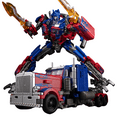thumbnail image 2 of Robot Toys Optimus Prime‌ Commander AOYI Action Figure Model Deformation Truck Head Alloy Edition Robot Cars, 2 of 5