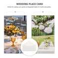thumbnail image 5 of Minkissy 50Pack Dinner Name Place Cards in White for Wedding and Festivals, 5 of 5