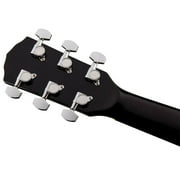 Fender CD-60S Dreadnought Acoustic Guitar, Black