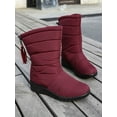 thumbnail image 6 of Gomelly Women's Waterproof Winter Snow Boots Ladies Warm Slip On Ankle Booties Size 4.5-11, 6 of 7