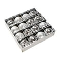 thumbnail image 3 of Neoyler Christmas Ornaments Christmas Decorations Set of 16 Pieces Gift Box Shatterproof Christmas Balls for Christmas Tree Decor Indoor Holiday Classic Ornament Set Christmas Balls Ornaments Silver, 3 of 9