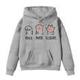 thumbnail image 4 of CZHQWE Girls Winter Clothes Teen Hoodies Girls Casual Long Sleeve Hoodies Cute Oversized Pocket Sweatshirt Tops 13-14 Years, 4 of 4