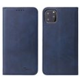 thumbnail image 1 of iPhone 11 Fodral Premium PU Läder Plånboksfodral med Korthållare Ställ Inbyggd Magnetisk Stängning Flip Folio Telefonskal för iPhone 11 - Blå, 1 of 5