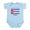 Sky Blue, variant on CafePress - Just A Little Cuban Body Suit - Baby Light Bodysuit, Size Newborn - 24 Months