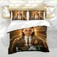 thumbnail image 5 of Loki Conjunto de sábanas temático, trío de piezas, cómodo y amigable con la piel, diseño único, regalo de decoración para el hogar para familiares, amigos y fans,135cm *200cm, 5 of 6